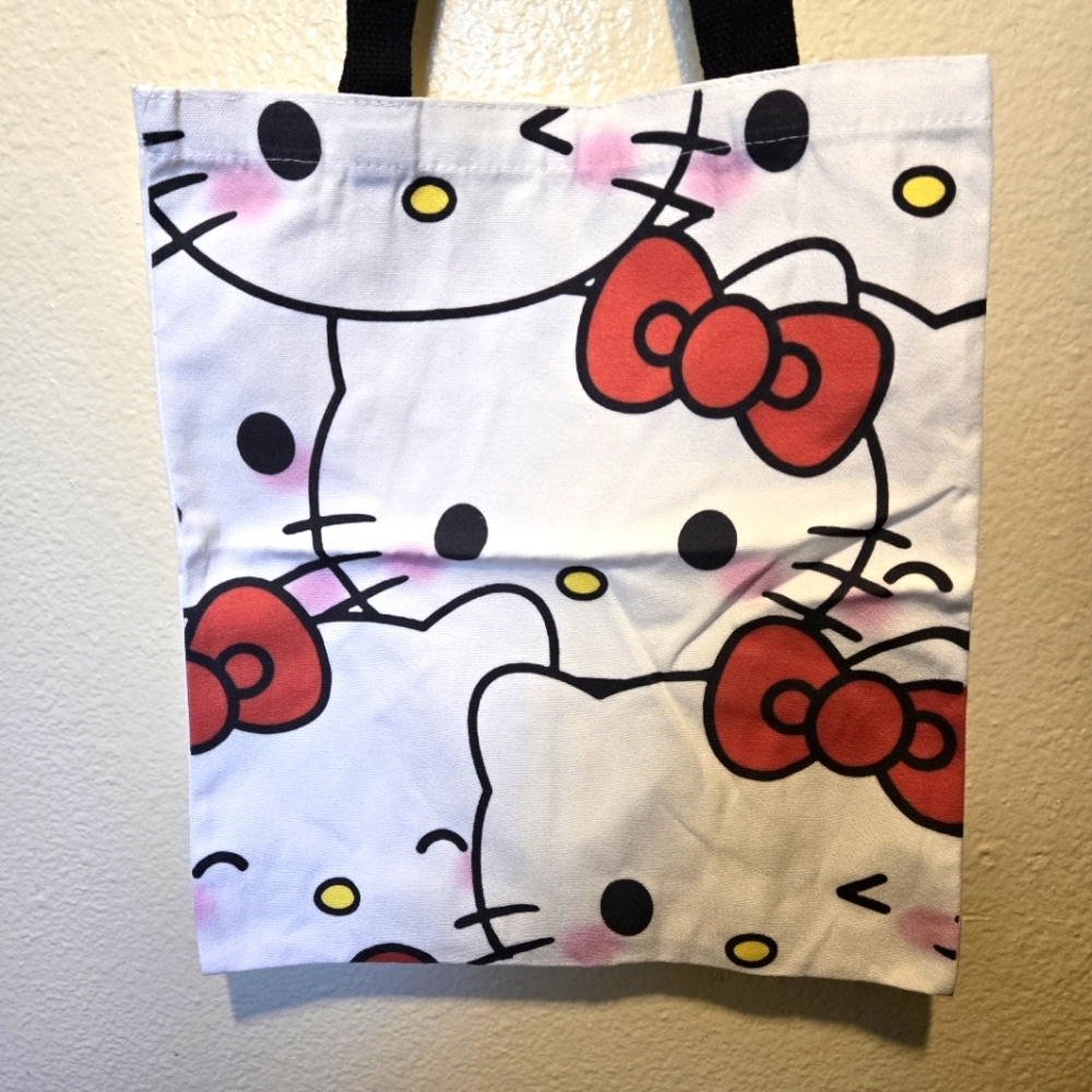 Hello Kitty Canvas Tote Bag